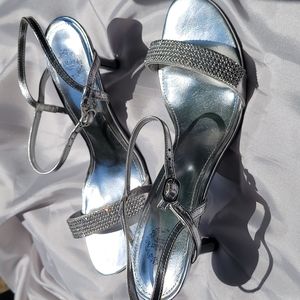 Rhinestone Strappy Sandals